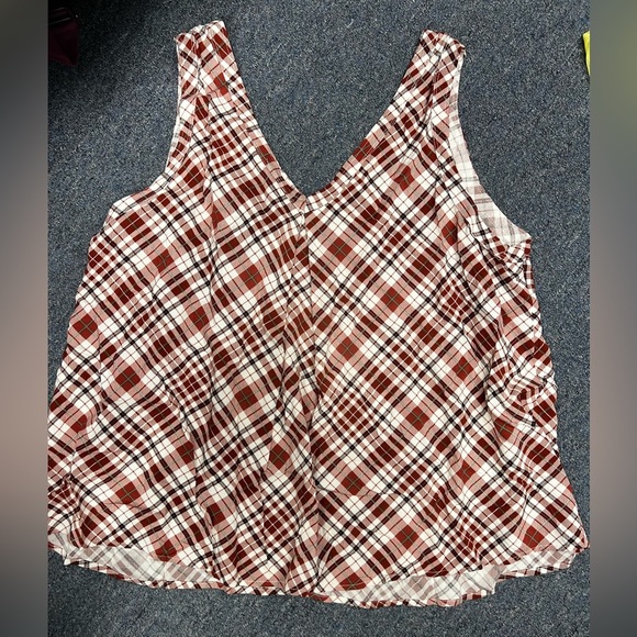 NEW Torrid Plaid Sleeveless Top - Size 18/20(2) - Picture 1 of 3